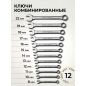 Набор инструментов 1/4", 1/2", 3/8" 6 граней 216 предметов PRO STARTUL Stuttgart (PRO-216S) - Фото 12