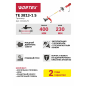 Триммер электрический WORTEX TE 3813-1 S (0311129) - Фото 2
