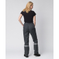 Костюм рабочий летний женский ФАКЕЛ Весна-1 СОП размер 52-54 рост 182-188 серый/красный (87471190.019) - Фото 2