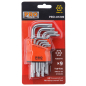 Набор ключей Torx T10H-T50H 9 предметов коротких PRO STARTUL (PRO-87209) - Фото 4