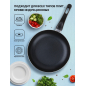 Сковорода алюминиевая 26 см PERFECTO LINEA Starcook зеленая (56-260451) - Фото 2