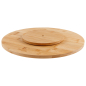 Блюдо бамбуковое круглое вращающееся PERFECTO LINEA Bamboo 35,5х1,2 см (35-355120) - Фото 9