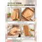 Доска разделочная PERFECTO LINEA Bamboo 2 штуки (35-282131) - Фото 5