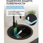 Мойка из искусственного камня AV ENGINEERING Gold черный (AV510000GBKA) - Фото 4