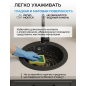 Мойка из искусственного камня AV ENGINEERING Gold черный (AV510000GBKA) - Фото 8