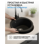 Мойка из искусственного камня AV ENGINEERING Gold черный (AV510000GBKA) - Фото 9