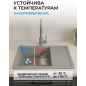 Мойка из искусственного камня AV ENGINEERING Platinum серый (AV765495PGRA) - Фото 5