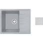 Мойка из искусственного камня AV ENGINEERING Platinum серый (AV765495PGRA) - Фото 14