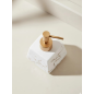 Дозатор для жидкого мыла PERFECTO LINEA Elegance белый (35-185132) - Фото 4