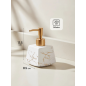 Дозатор для жидкого мыла PERFECTO LINEA Elegance белый (35-185132) - Фото 6
