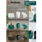 Дозатор для жидкого мыла PERFECTO LINEA Elegance белый (35-185132) - Фото 12
