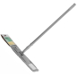 Швабра для пола PERFECTO LINEA Solid с насадкой из микрофибры серая (43-492024) - Фото 10