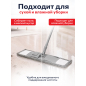 Швабра для пола PERFECTO LINEA Solid с насадкой из шенилла серая (43-492034) - Фото 4