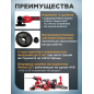 Шлифмашина угловая аккумуляторная WORTEX LX CAG 1812-1 E XLT SOLO (0329191) - Фото 3