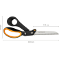 Ножницы для толстых материалов 249 мм FISKARS Amplify (1020223) - Фото 2