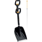 Лопата снеговая автомобильная телескопическая 290х800-990 мм FISKARS X-series (1057187) - Фото 6