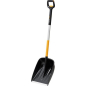 Лопата снеговая пластмассовая телескопическая 362х1200-1392 мм FISKARS X-series (1057188) - Фото 6