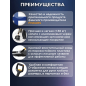 Лопата снеговая пластмассовая телескопическая 362х1200-1392 мм FISKARS X-series (1057188) - Фото 2