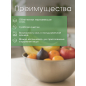 Миска из нержавеющей стали 18.5 см PERFECTO LINEA Chef с мерной шкалой (24-018592) - Фото 2