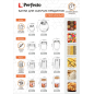Банка стеклянная для сыпучих продуктов PERFECTO LINEA Wecker 0,75 л (34-750111) - Фото 3