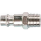 Фитинг пневматический быстросъем ПАПА-наружная резьба G1/2 ECO сталь (AS-M/MT12)