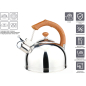 Чайник со свистком PERFECTO LINEA Puer 2.5 л (52-225002) - Фото 5