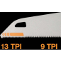 Ножовка по дереву 550 мм FISKARS PowerTooth (1062917) - Фото 5