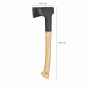 Топор-колун 1,27 кг FISKARS Norden N12 с точилкой (1052277) - Фото 11