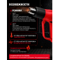 Фен строительный (термовоздуходувка) WORTEX HG 6020-1 (0334327) - Фото 2