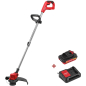 Триммер аккумуляторный WORTEX TB 3018-1 XLT SET (0333242) - Фото 7