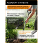 Лопата штыковая FISKARS Ergonomic (1066708) - Фото 4