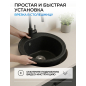 Мойка из искусственного камня AV ENGINEERING Richi черный (AV510510RBKA) - Фото 9