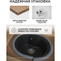 Мойка из искусственного камня AV ENGINEERING Richi черный (AV510510RBKA) - Фото 12