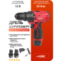 Дрель-шуруповерт аккумуляторная WORTEX LX BD 1215 Li (0329353)