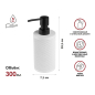 Дозатор для жидкого мыла PERFECTO LINEA Pure Serenity белый (35-710101) - Фото 8