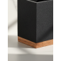Стакан PERFECTO LINEA Wood Bliss черный (35-720102) - Фото 4