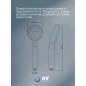 Лейка для душа AV ENGINEERING AVSSS-105 - Фото 4