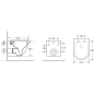 Унитаз подвесной AV ENGINEERING Comfort X1 (AVWHR203X1) - Фото 11