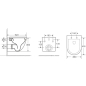 Унитаз подвесной AV ENGINEERING Comfort X2 (AVWHR203X2) - Фото 11