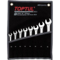 Набор ключей комбинированных 10-19 мм 8 предметов TOPTUL (GPAB0802) - Фото 5