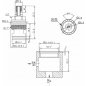 Кран-букса керамическая AV ENGINEERING тип I (AVSSS-103) - Фото 3