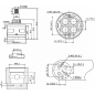 Картридж для дивертора D35 AV ENGINEERING тип F (AVSSS-101) - Фото 3