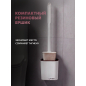 Ершик для унитаза PERFECTO LINEA резиновый белый (43-371041)