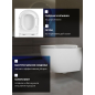 Унитаз подвесной AV Engineering Comfort X3 (AVWHR203X3) - Фото 3
