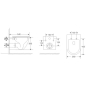 Унитаз подвесной AV Engineering Comfort X3 (AVWHR203X3) - Фото 9