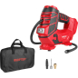 Компрессор автомобильный аккумуляторный WORTEX CTI 1811 ALL1 SOLO (1325445) - Фото 6