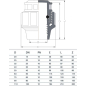 Заглушка ПЭ компрессионная 20 AV ENGINEERING (AVE1322000) - Фото 2