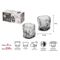 Набор стаканов PERFECTO LINEA Ice Rock Smoke Grey 230 мл 2 штуки (31-290400) - Фото 2