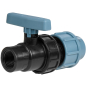 Кран шаровой компрессионный 25 х 3/4" внутренняя резьба AV ENGINEERING (AVE1332534F)