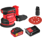 Шлифмашина эксцентриковая (орбитальная) аккумуляторная WORTEX COS 1218-1 E XLT SET (1333436) - Фото 11